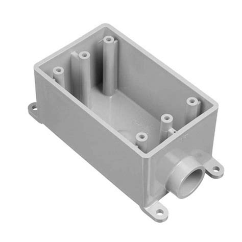 surface electrical box|surface mount receptacle box lowe's.